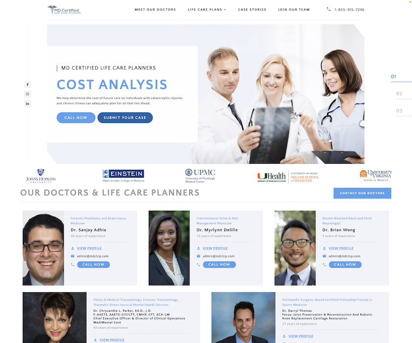 MD Certified Life Care Plan
